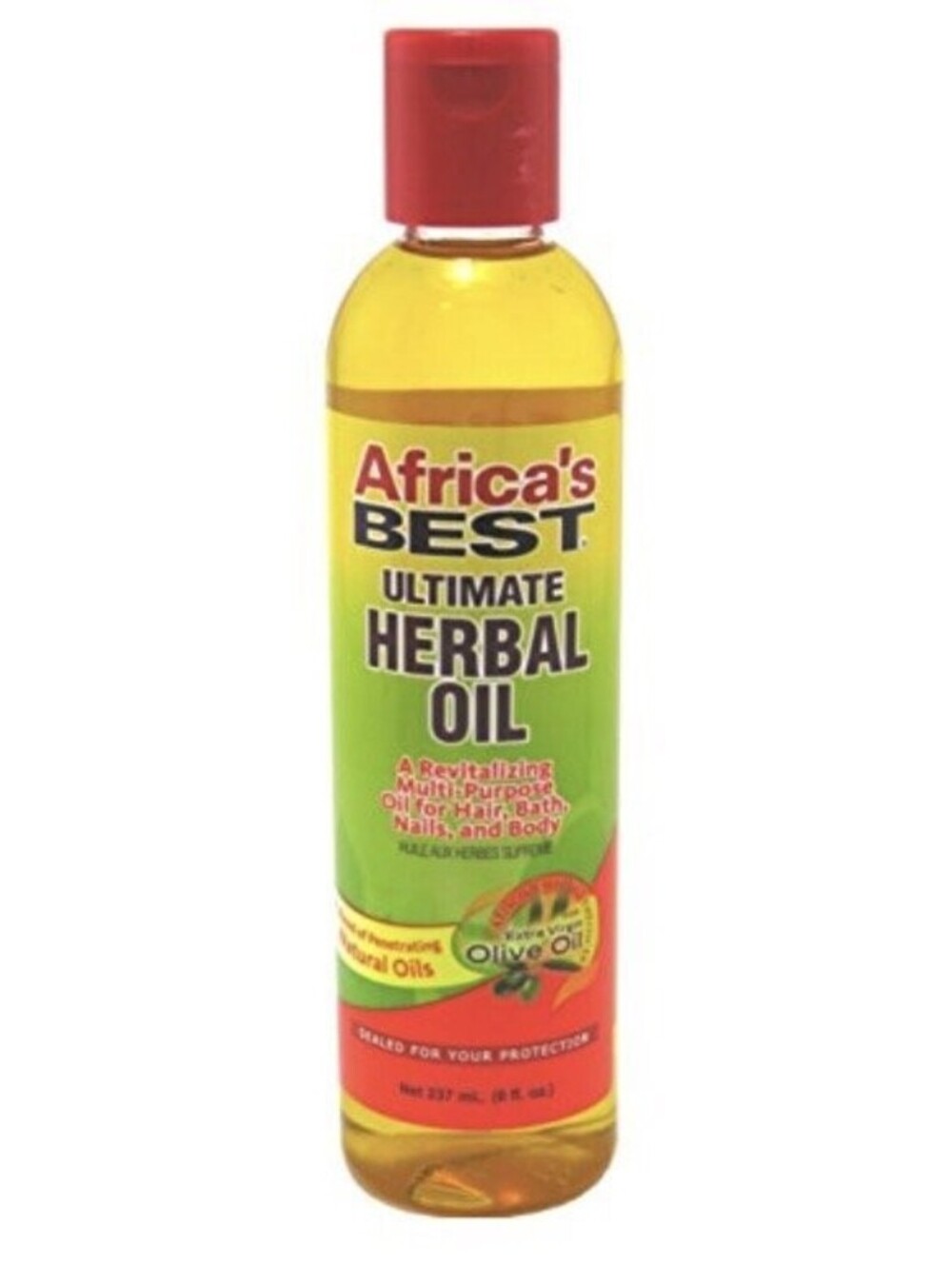 NEW Africas Best Ultimate Herbal Oil 8 Ounce (235ml)